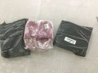 Lot of (2) Purple Slippers