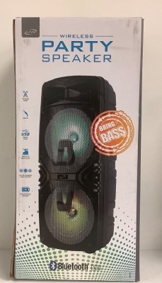 iLive Wireless Party Speaker, Works, E-Commerce Return, Sold as is