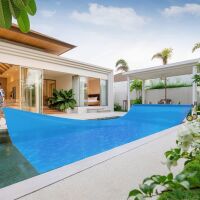 VINGLI 8 mil Solar Pool Cover, 9x18 ft Rectangle