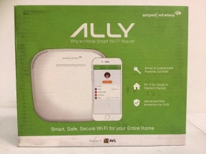 Amped Wireless Ally Wifi Router, New, Sold as is