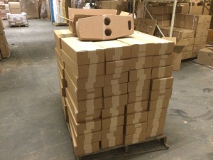 Pallet of (72) 50-Packs of Cup Carriers. NEW