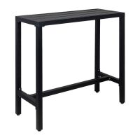 Outdoor 40 in. Metal Bar Dining Table