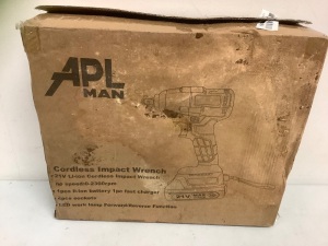 APL Man Cordless Impact Wrench, Appears New