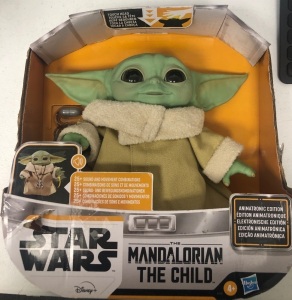 Animatronic Mandalorian The Child, Works, E-Commerce Return, Sold as is