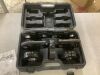 VEVOR 7PCS VMP Pressing Kit 1/2" to 2" - 3PCS Press Jaws, 3PCS Press Rings, 1PCS Actuator - Compatible with Megapress Carbon Steel Pipes, Work with 32KN Standard Press Tools - Broken Latch on Case - 9