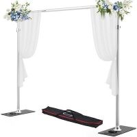 VINGLI 9FT x 9FT Adjustable Photo Background Stand with Carry Bag