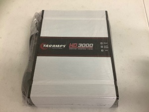 Taramps HD3000 Amplifier, Untested, Appears new, Sold as is