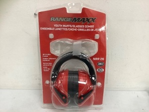 RangeMaxx Youth Muffs, Missing Glasses, E-Commerce Return, Sold as is