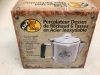 6 Cup Stainless Steel Stove Top Percolator, Appears New