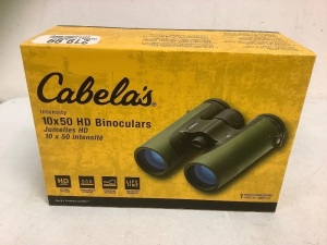 10x50 HD Binoculars, E-Comm Return