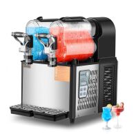 VEVOR Commercial Slushy Machine, 3Lx2 Double Tank, 24 Cups
