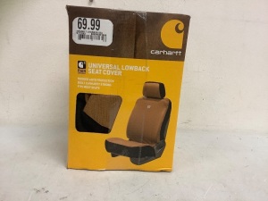 Carhartt Lowback Seat Cover, Appears New, Sold as is