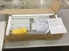 VINGLI 13D x 26W x 29H 4-Drawers Bed Side Table Chest of Drawers Cabinet White - 2