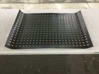 Lot of (4) ROVSUN 24" x 36" Rubber Floor Mat Anti-Fatigue Non-Slip with Holes