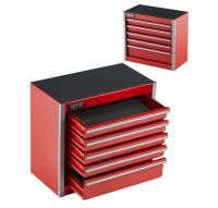 VEVOR 8.6-inch Portable Mini Metal Tool Box with 5 Drawers