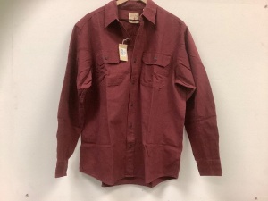 Red Head Mens Button Down, Large, Appears New