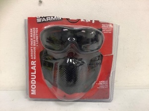 Tactical Goggles and Airsoft Face Mask, E-Commerce Return, Sold as is