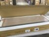 Lot of (2) VEVOR Wood 2 Panel Solid Air Conditioner Fence Screen, 38" W x 42" L - 2
