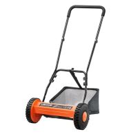 VEVOR Manual Push Reel Lawn Mower 16 inch, 5 Blades, 0.6-1.75 in Adjustable Cutting Height