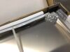 VEVOR Stainless Steel Work Table 36 x 30 x 34 Inch, 700 LBS Load Capacity with 4 Wheels, 3 Adjustable Height Levels - 4