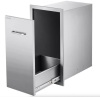 VEVOR Outdoor Kitchen Trash Drawer, 13.54"W x 19.61"D x 25.79"H, 55 lbs Max Capacity