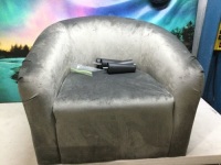 Silver Armchair&nbsp;