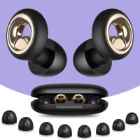 Ear Plugs for Sleeping, 55dB Silicone Ear Plugs for Noise Cancelling, Earplugs for Snoring, Concert & Shooting with 8 Eartips, Silicone Hearing Protection for Work, Travel