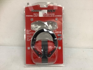 RangeMaxx Youth Earmuffs, Missing Glasses, E-Commerce Return, Sold as is