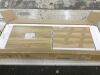 Rattan Panel 3 Flip Drawer Shoe Cabinet 21.26 W - 2