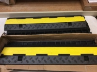 Heavy Duty Rubber Cord Protector Ramps - E-comm Returns
