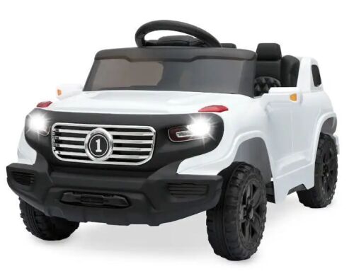 6V Ride On Car Truck w/ Parent Control, 3 Speeds, LED Lights, MP3 Player