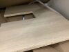 Glacier Bay Oakley 25 in. Single Sink Beige Oak Freestanding Bath Vanity with White Cultured Marble Top - Damaged Back Board - 3