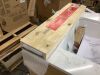 HDC Kesset 24 in. Single Sink Freestanding Light Oak Bathroom Vanity with White Engineered Carrara Top - Hairline Crack in Top - 8
