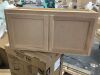 Hampton Bay Recessed Panel 36 in. W x 12 in. D x 18 in. H Assembled Wall Bridge Kitchen Cabinet in Unfinished - 2