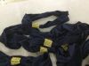 Navy Blue Spandex Chair Sashes, 50pc - 2