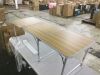 6FT Portable Folding Table with Carry Handle - 3