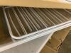 2-Tier Foldable Laundry Dryer Rack with 21 Drying Rods, Sock Clips, Metal Height-Adjustable, White - 3