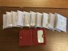 Bifold Wallets, Wine, Lot of 10
