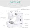 Compact Sewing Machine, 42-Piece Beginners Kit, Multifunctional Portable 6V for Beginner w/ 12 Stitch Patterns, Light, Foot Pedal, Storage Drawer - 2
