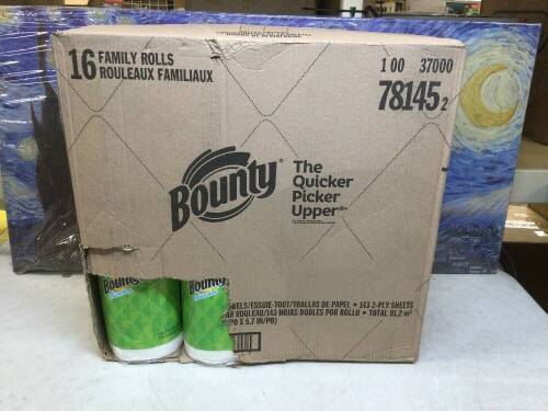 Bounty Paper Towels, 16 Family Rolls - New