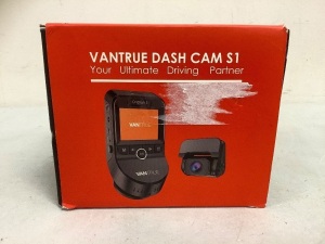 Vantrue Dash Cam S1, E-Commerce Return, Powers Up, Sold as is