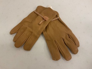 Womens Leather Gloves, Large, Appears New, Sold as is