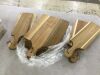 12pcs Acacia Wood Cutting Board Set with Handles