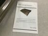 VINGLI 40-in W x 30-in D x 10-in H Polycarbonate Brown Board and Black Bracket Patio Door Awning - 3