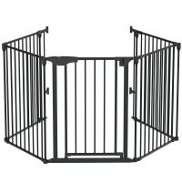 Bonnlo 120 Inches Wide Configurable Baby Gate