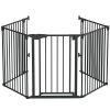 Bonnlo 120 Inches Wide Configurable Baby Gate