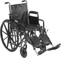 Drive Medical Silver Sport 2 Wheelchair with Various Arms Styles and Front Rigging Options&nbsp;