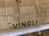 VINGLI 70W x 59H Outdoor Patio Glider Swing with Adjustable Canopy - 4
