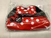 The Cr&egrave;me Shop Makeup Bag for Women Travel Toiletry Pouch Cosmetic Accessories Dome Case with Mouse Ears and Zippered Closure - 2