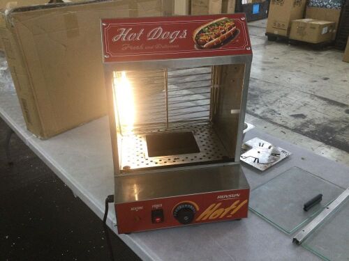 ROVSUN 42.3 QT 235 Hot Dogs / 50 Buns Pre-Cooked Hot Dog Steamer